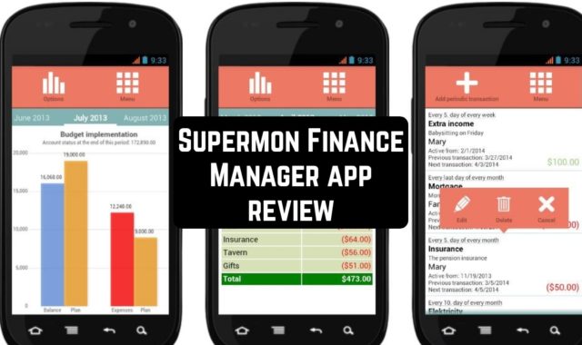 Supermon Finance Manager App Review
