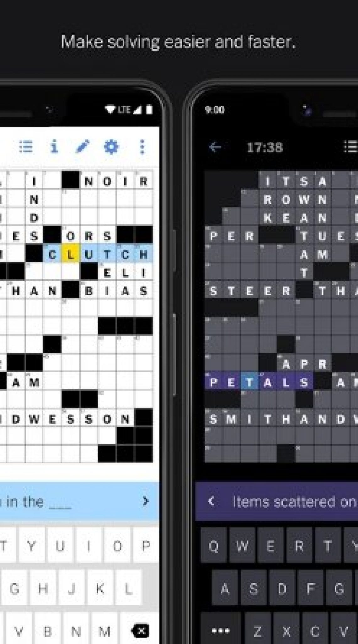 like some subscriber based apps crossword clue