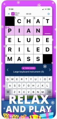 like some subscriber based apps crossword clue