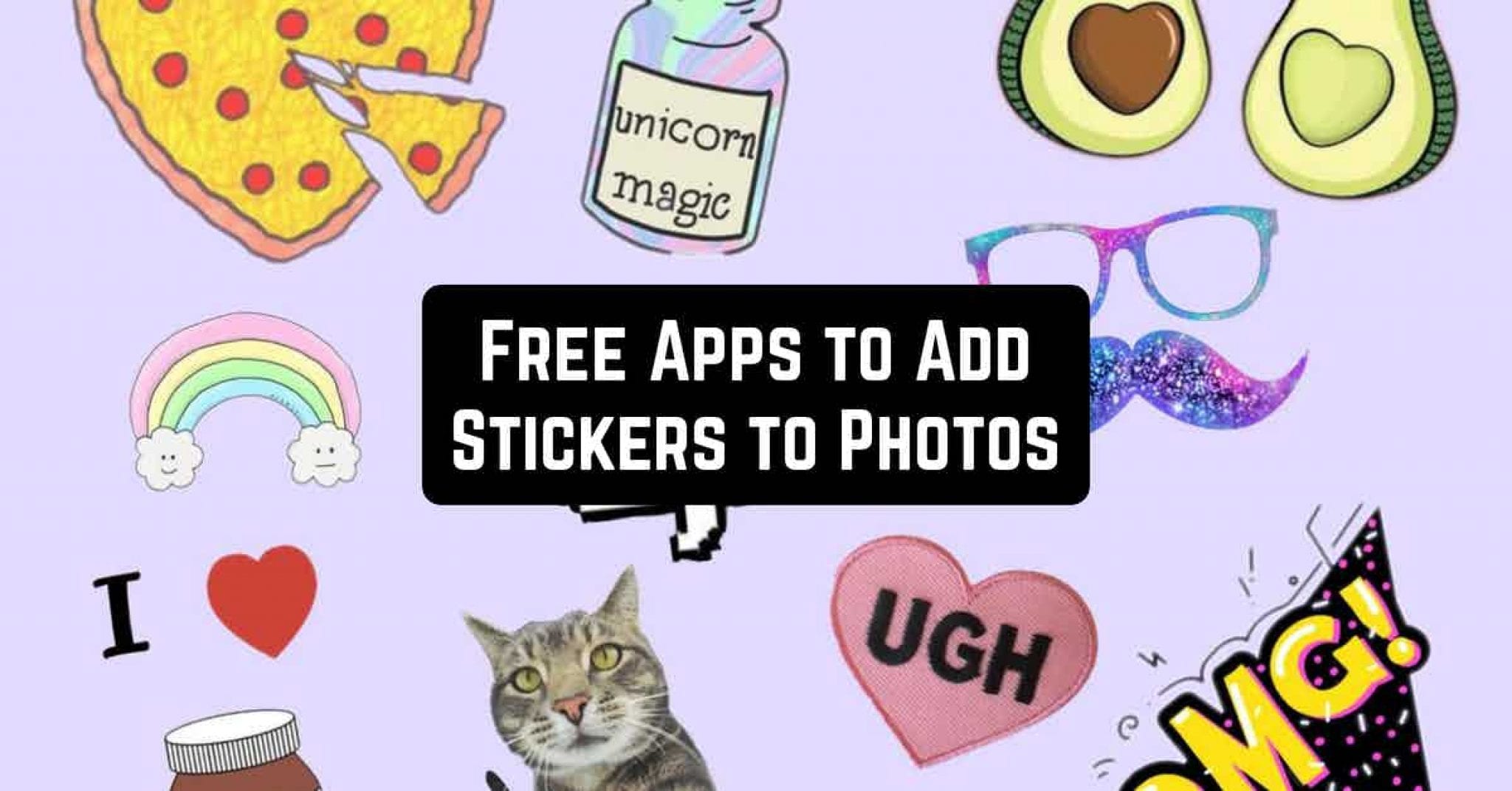 11 Free Apps to Add Stickers to Photos on Android & iOS | Free apps for ...