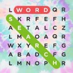 Infinite Word Search Puzzles by Random Logic Games
