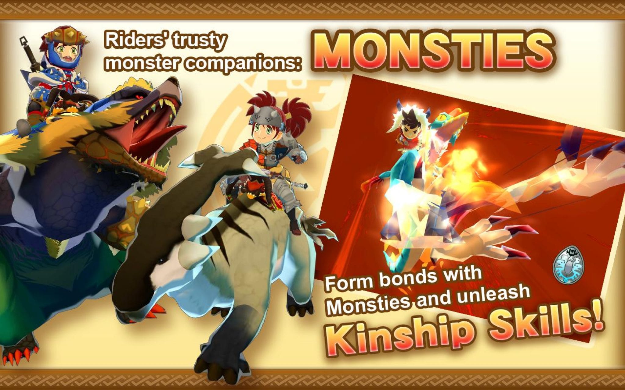 Catching a monster. Hero's Journey игра. Monster Hunter stories 2 обложка. Игра Adventure begins with. Большой мастер Легенда.