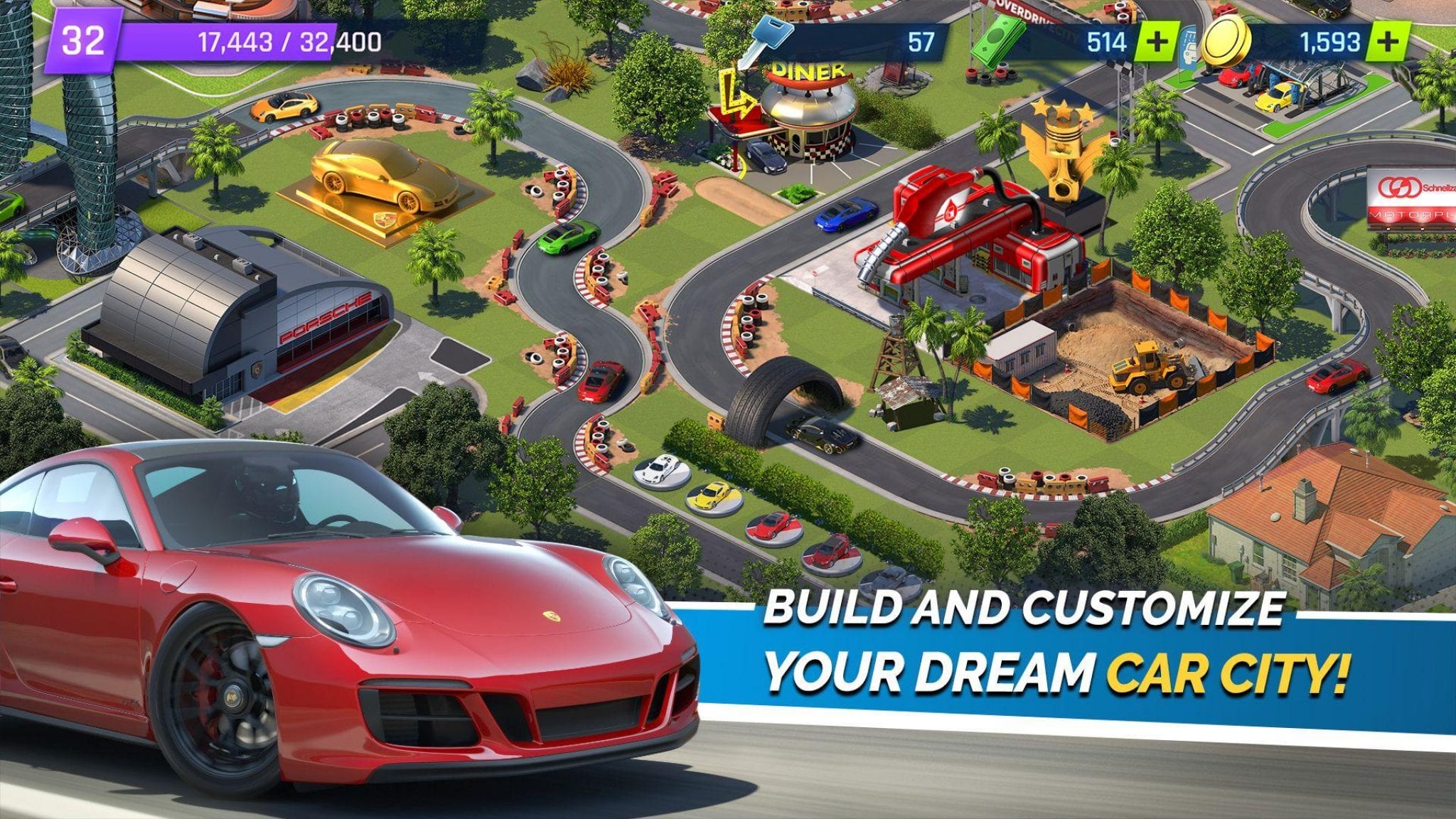 Car tycoon games. Овердрайв Сити игра. Overdrive City car Tycoon. Гонки от Gameloft. Gameloft Overdrive City.