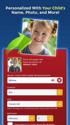 Personalized Call from Santa (Simulated) by www.PackageFromSanta.com1