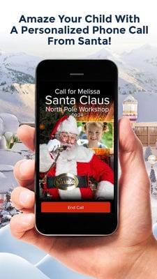 Personalized Call from Santa (Simulated) by www.PackageFromSanta.com2