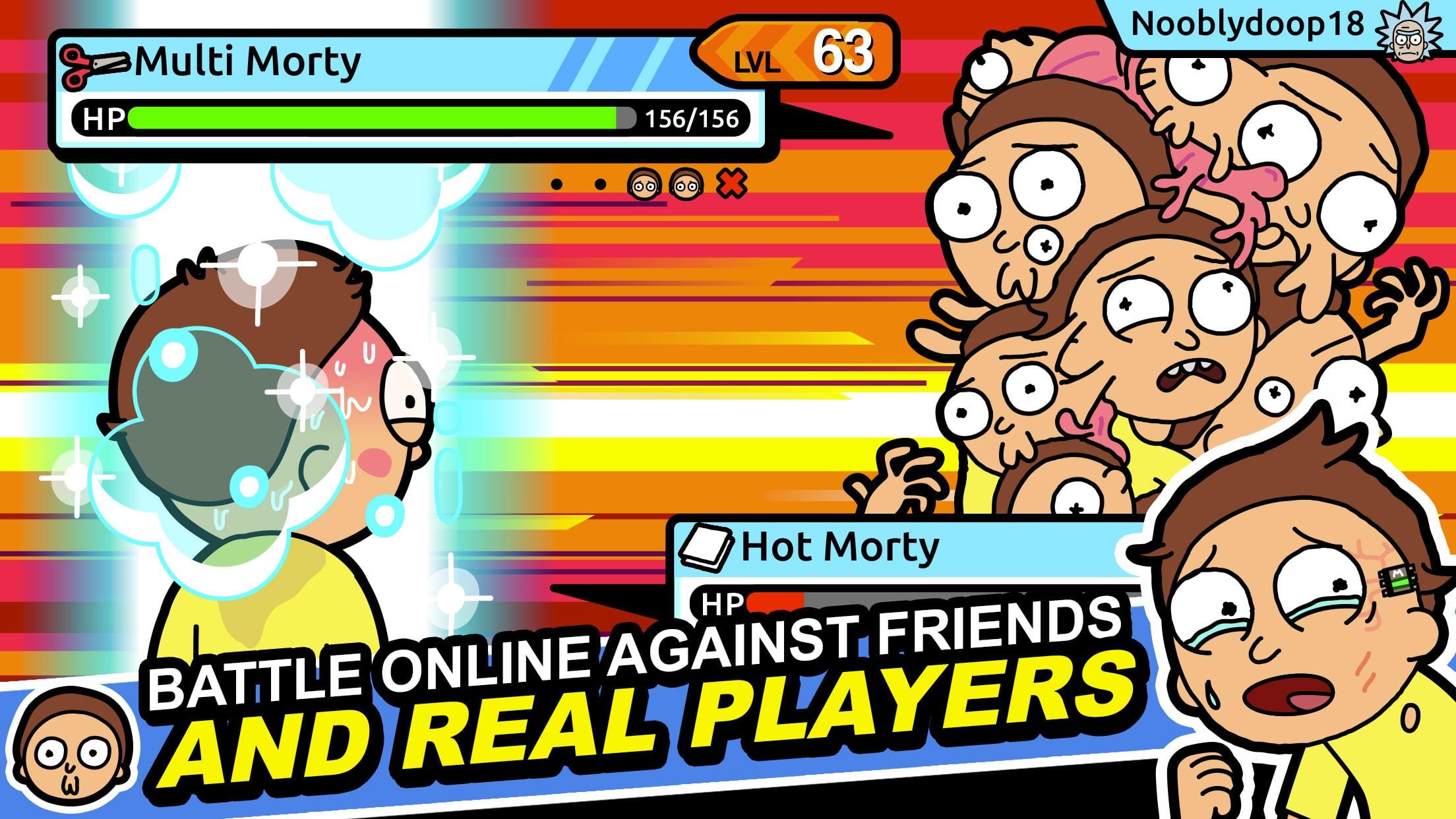 Pocket Mortys screen 2