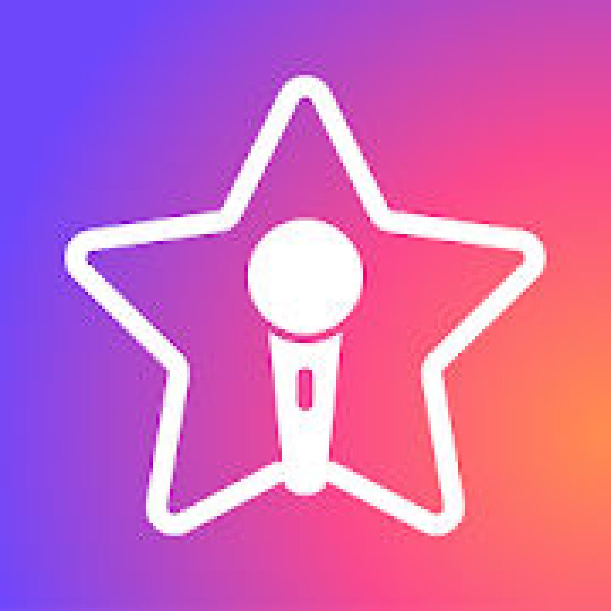 Star maker. Стармакер. Логотип приложения STARMAKER. Стармакер караоке. Иконка ведущего.