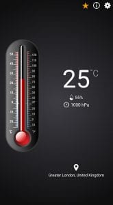 Thermometer++ screen 1
