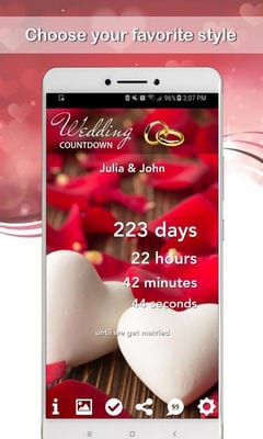 Wedding Countdown App 2020 2021 1