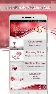 Wedding Countdown App 2020 2021 2