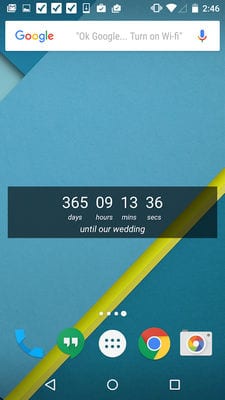 Wedding Countdown Widget by Sevenlogics1