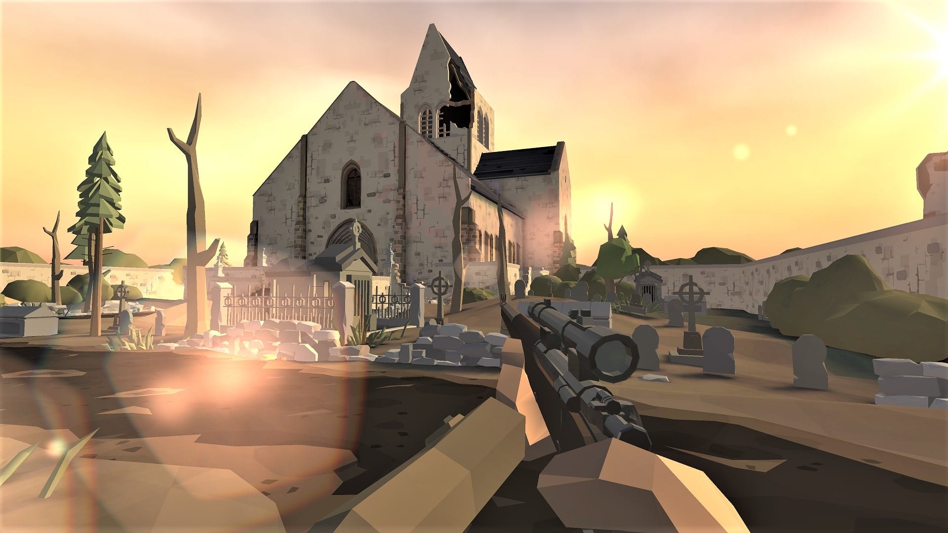 World War Polygon- WW2 shooter screen 1