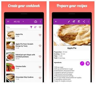 free recipe organizer app