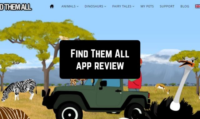 Find Them All: looking for animals app App Review