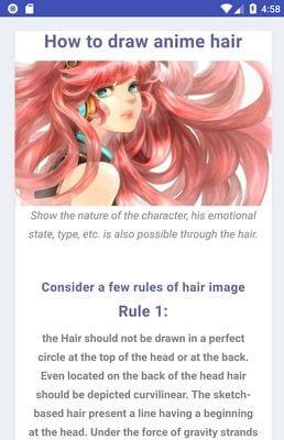 how to draw anime step by step by Smart Room Apps1