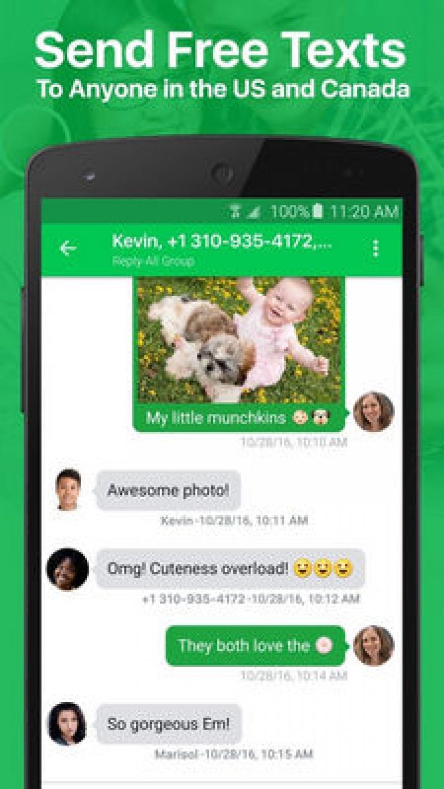 Free Text Over Wifi