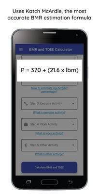 AccuBMR - BMR, TDEE & Calorie Calculator1