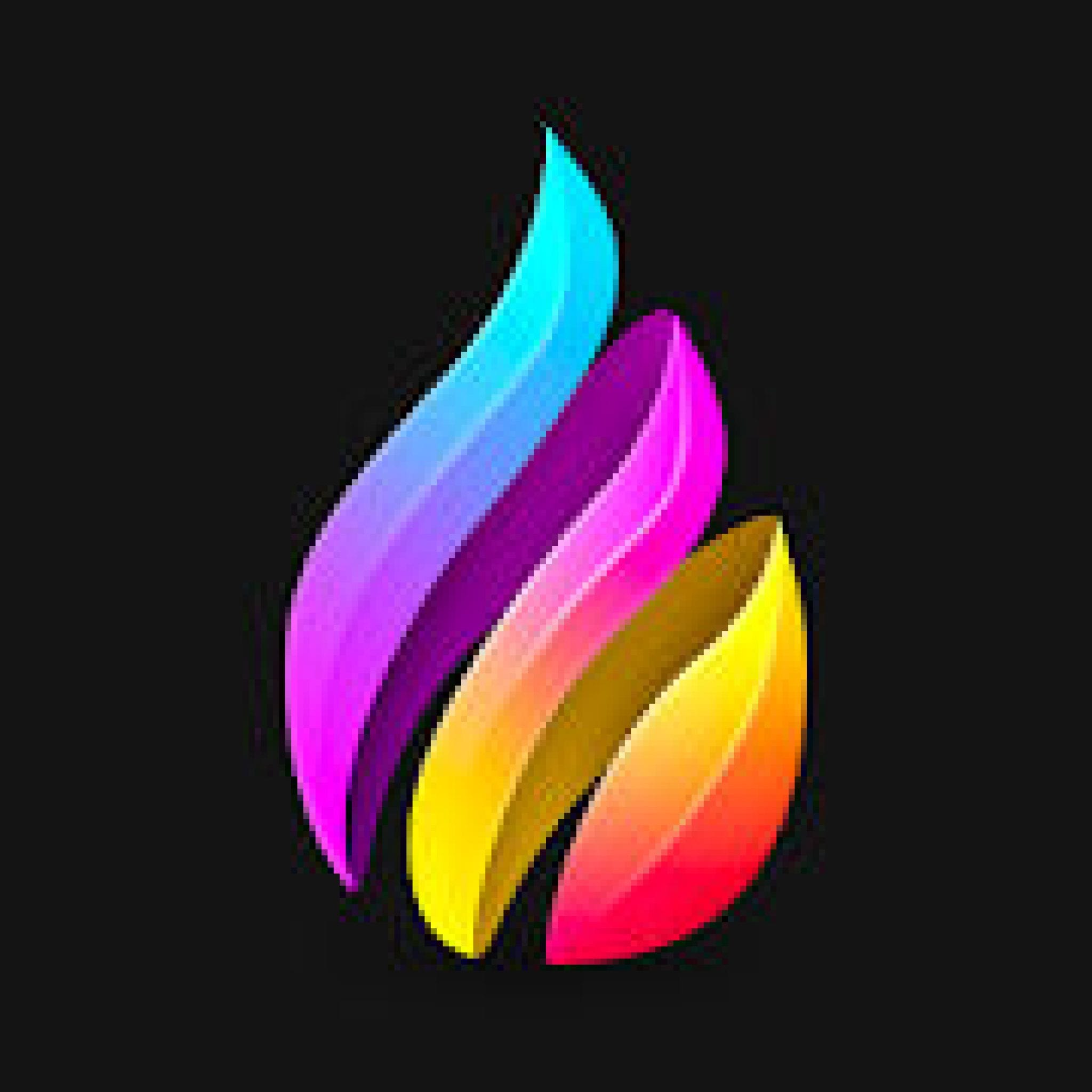 Procreate logo.