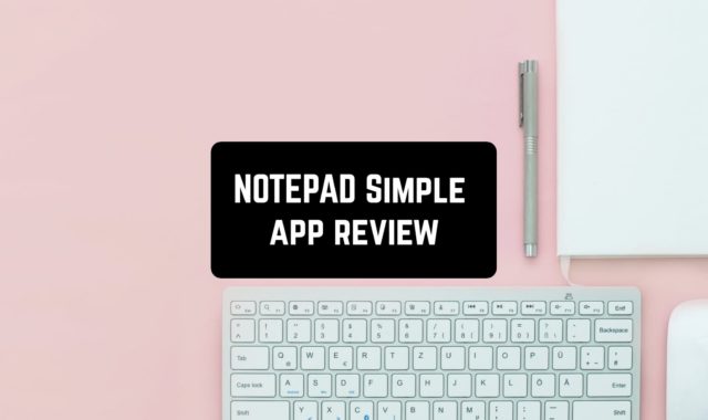 NOTEPAD Simple AdFree App Review