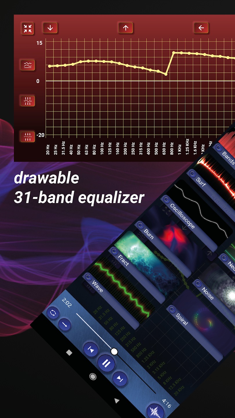 Audio Visualizer Music Player13