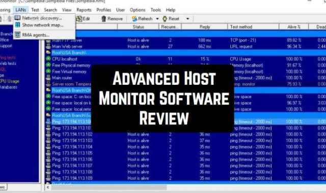 Advanced Host Monitor Software Review
