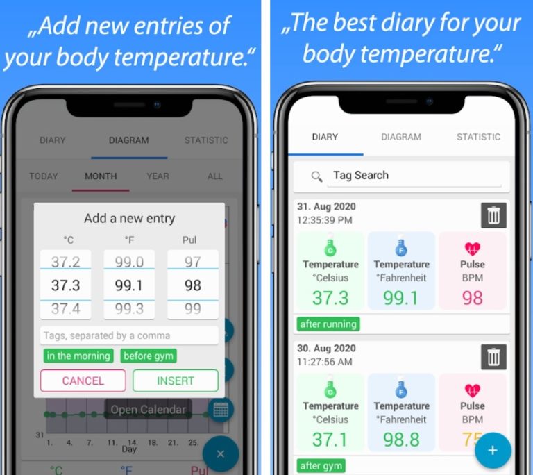 11 Free Apps to Measure Body Temperature (Android & iOS ...