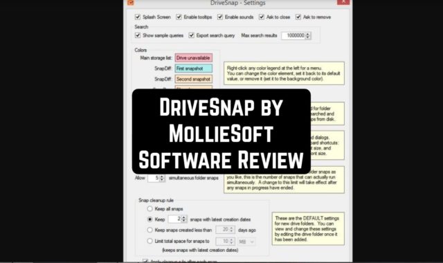 DriveSnap by MollieSoft Software Review