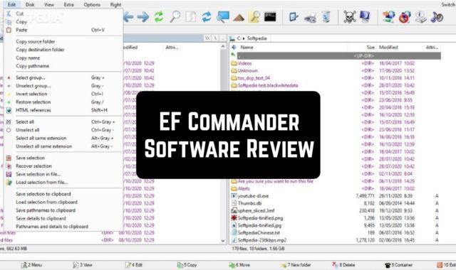 EF Commander Software Review