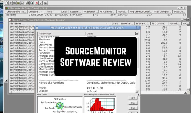 SourceMonitor Software Review