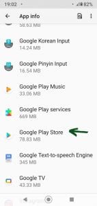 Clear The Play Store Cache 1