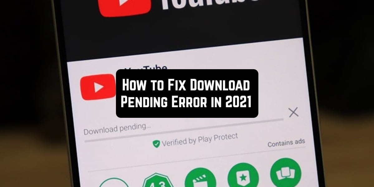 How to Fix Download Pending Error in 2021
