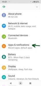Uninstall Updates on Play Store