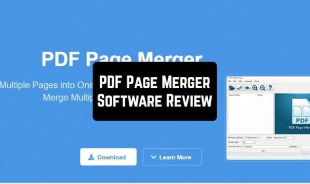PDF Page Merger Software Review