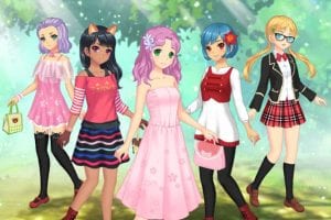 Anime Dress Up - Games For Girls