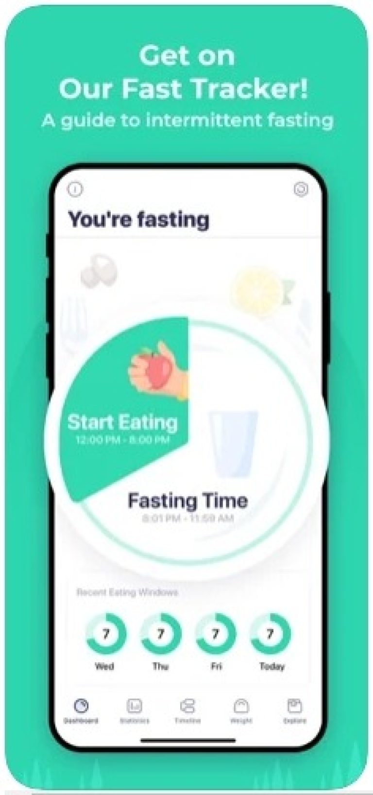 11 Best Intermittent Fasting Apps In 2024 Android IOS   BodyFast 1 768x1636 