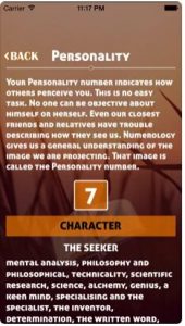 Numerus Numerology app