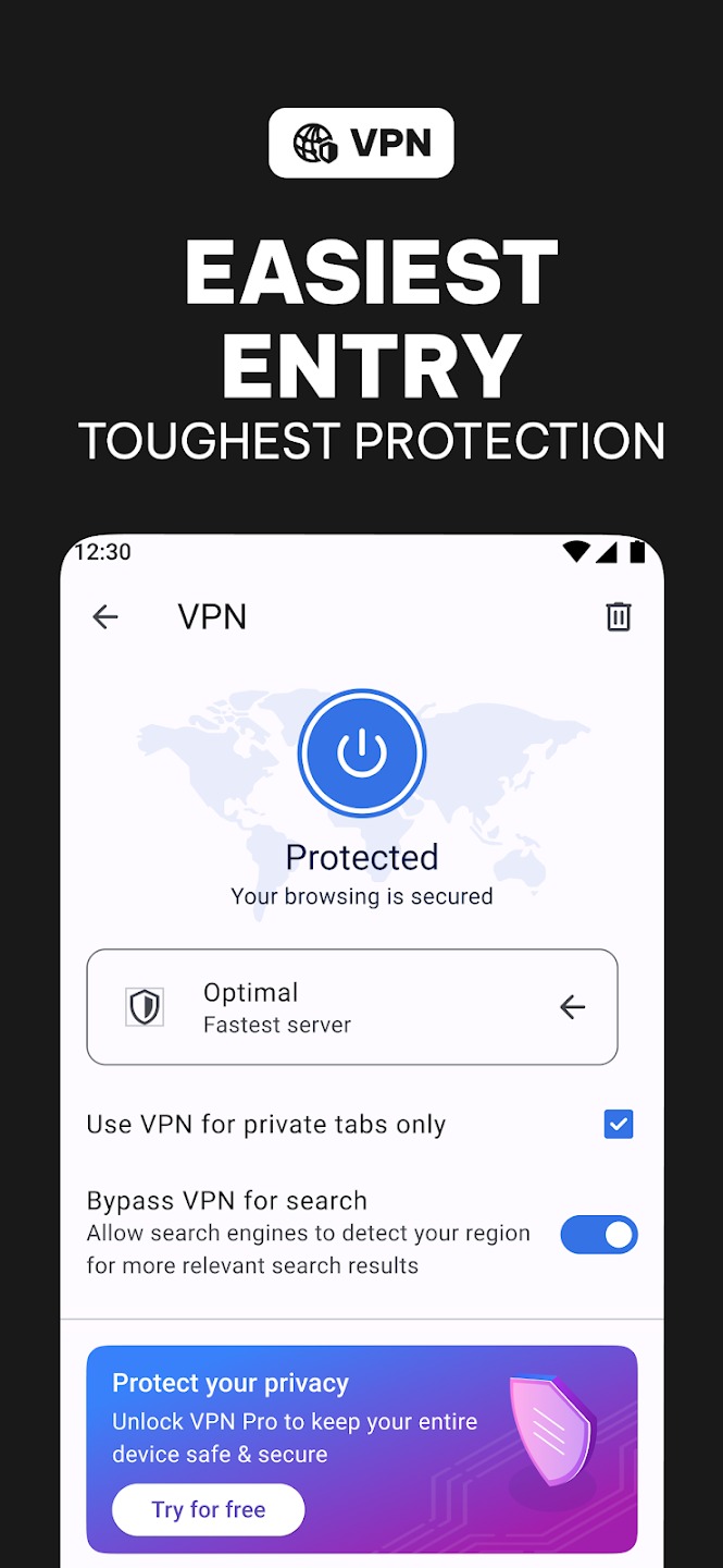 Opera Private Web Browser7