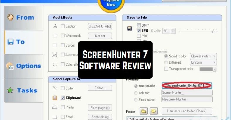 screen hunter 7