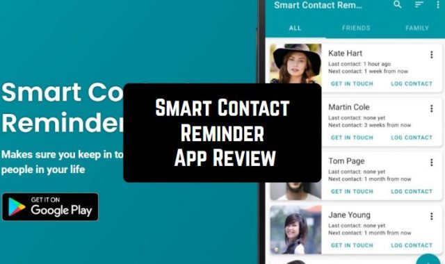 Smart Contact Reminder: Call & Birthday Reminders App Review
