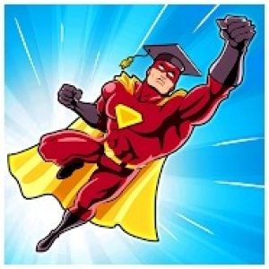 Super Hero flying