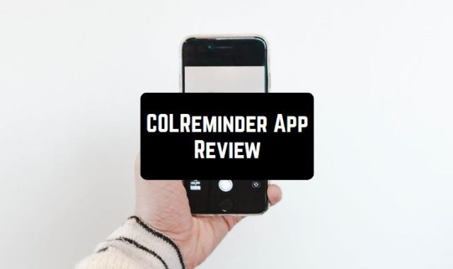 COLReminder App Review