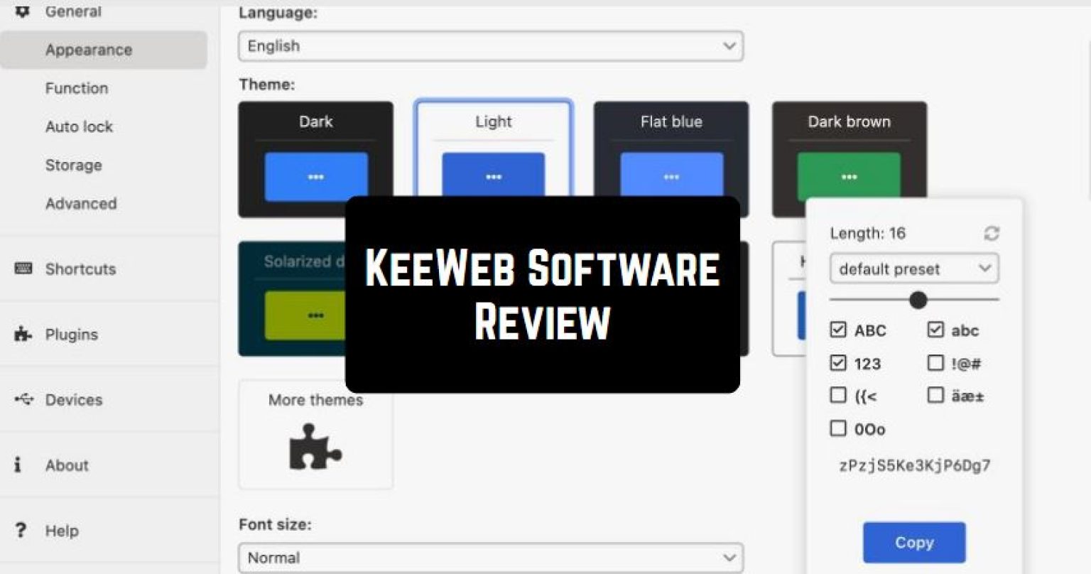 keeweb app