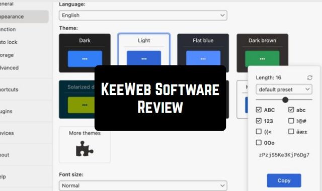 KeeWeb Software Review