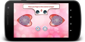 fingerprint love test 1