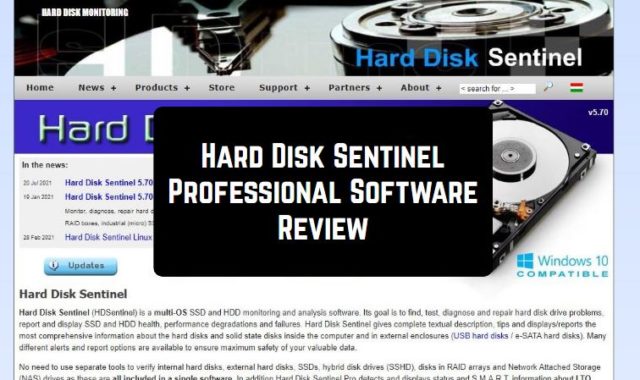 Hard Disk Sentinel Professional Software Review