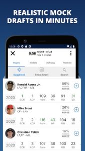 Draft Wizard fantasy baseball 1