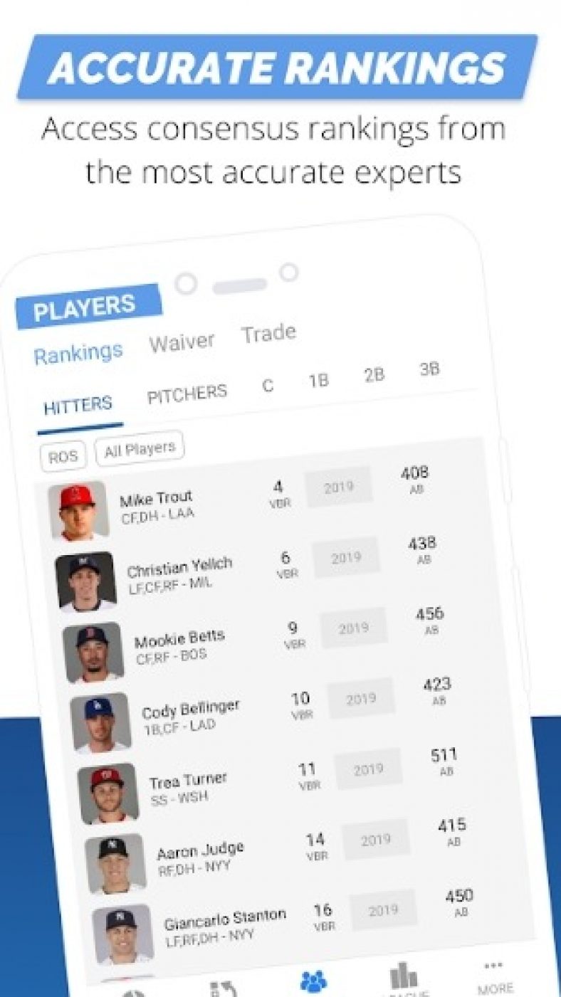 7 Free Fantasy Baseball League Games for Android & iOS | Freeappsforme ...
