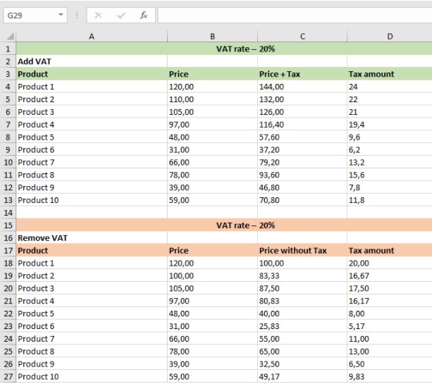 VAT Calculator2