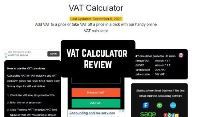 VAT Calculator Review