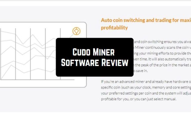 Cudo Miner Software Review